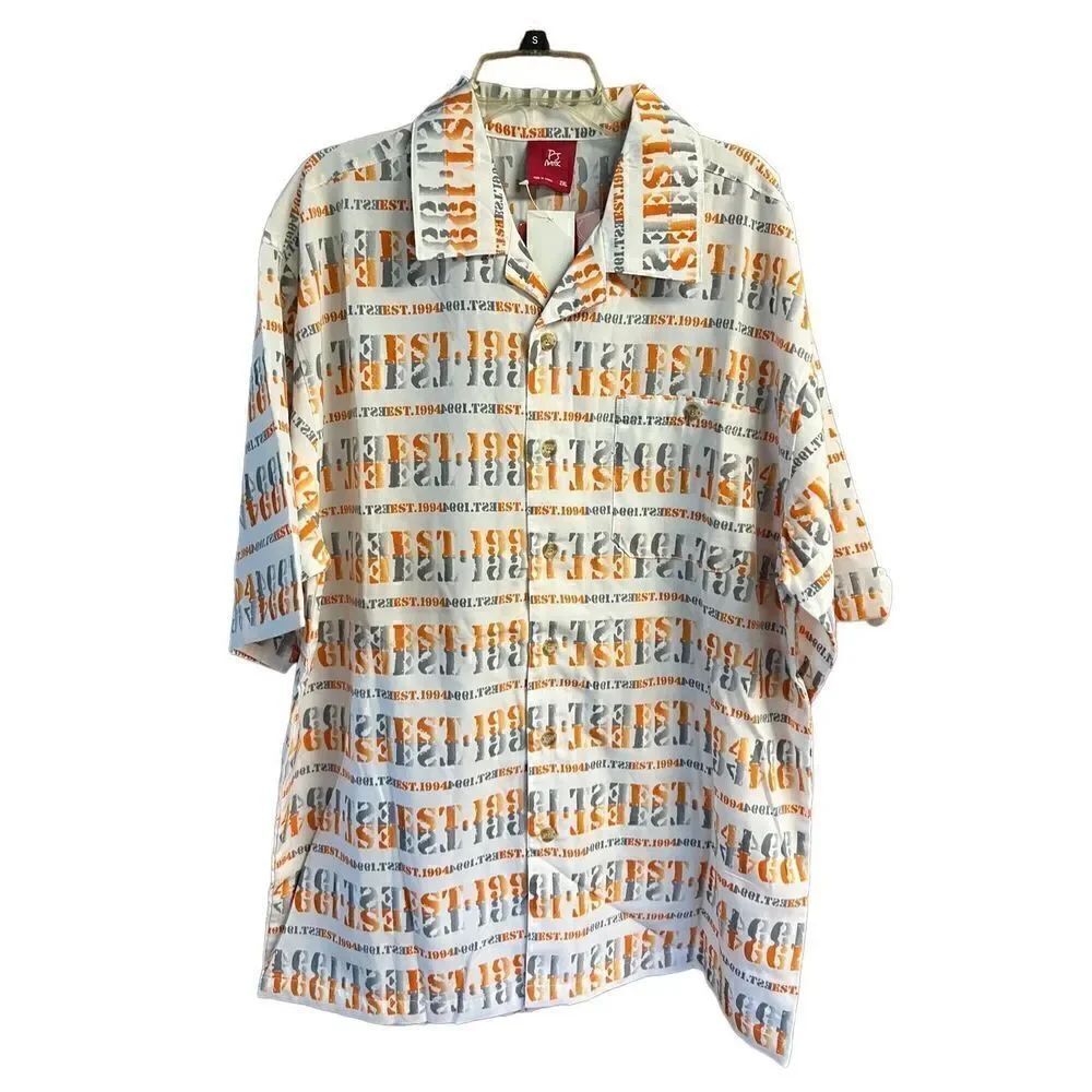PJ Mark Men’s Button Up Shirt Sz M NWT